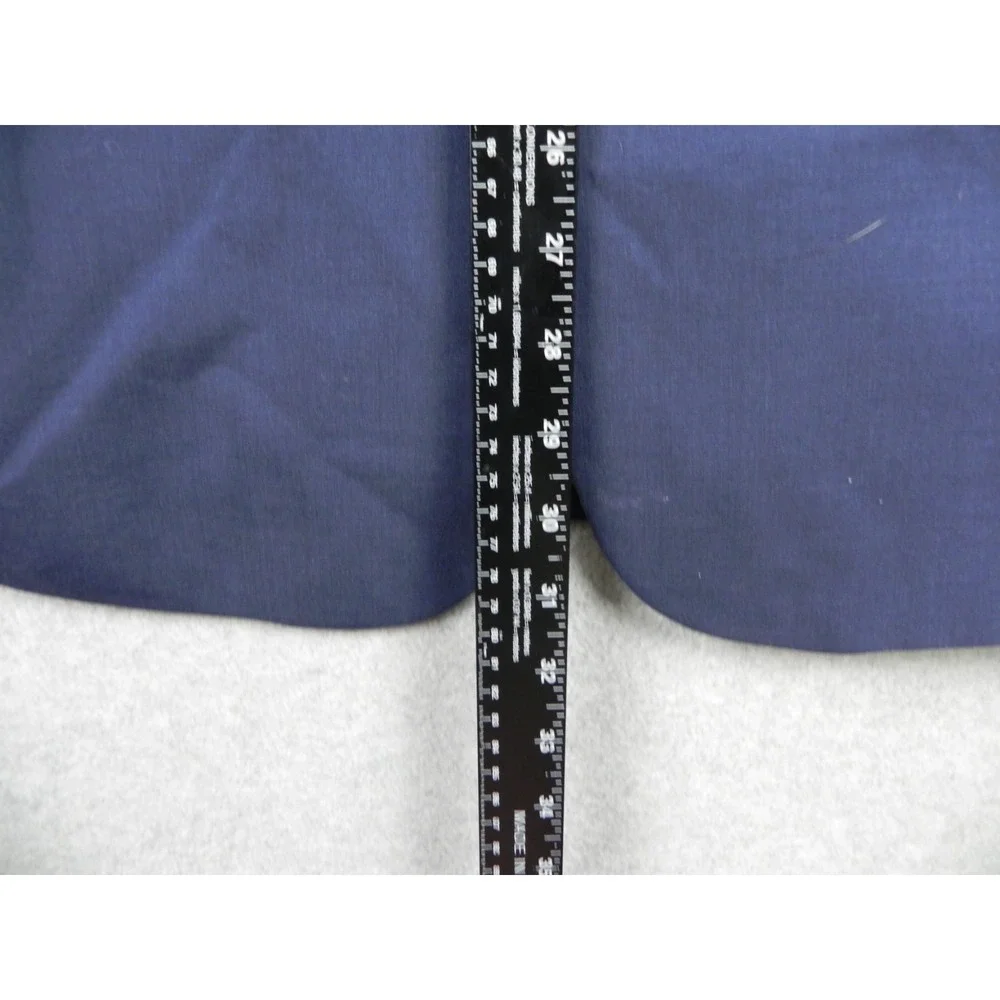 Jos A Bank Blazer Mens 43R Joseph Slim Fit Wool‎ 2-Button Suit Jacket Coat Blue